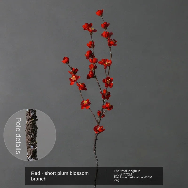 Beautiful Artificial Plum Blossom Branch