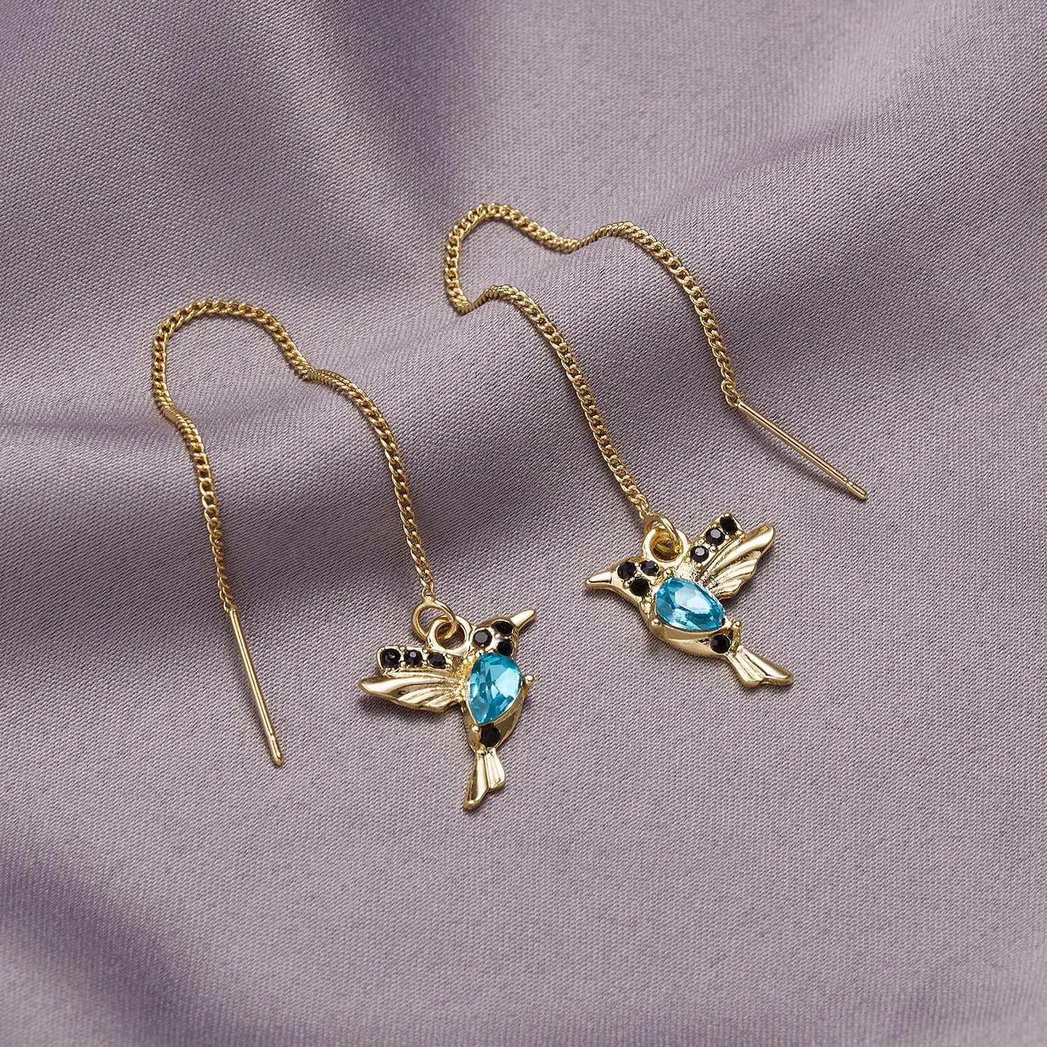 Trendy Little Bird Drop Earrings