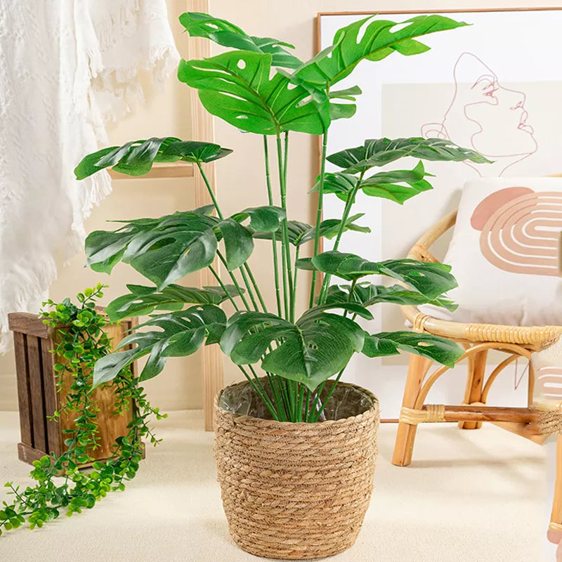 Large Artificial Monstera Plants