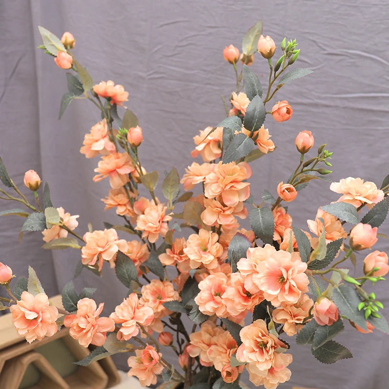 Luxurious Artificial Camellia Flower Branch