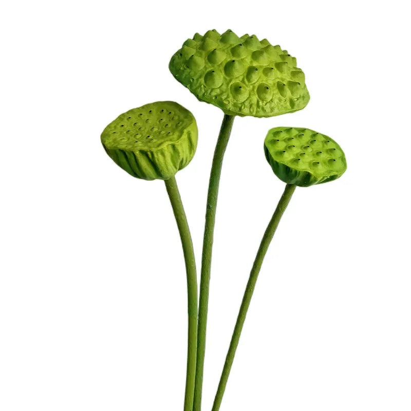 Artificial Small Lotus Flowers & Pods