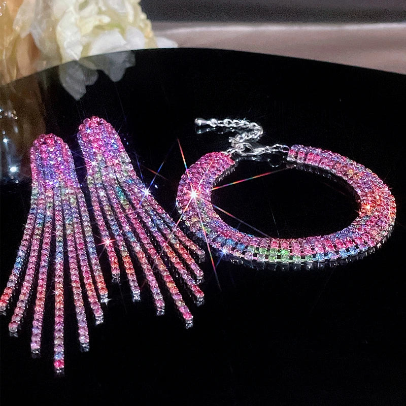 Luxury Crystal Jewelry Set