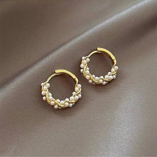 Pearl Wreath Earrings