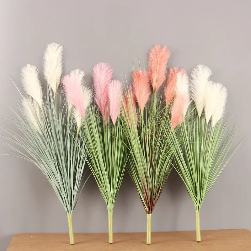 Simulation Reed Grass Flowers