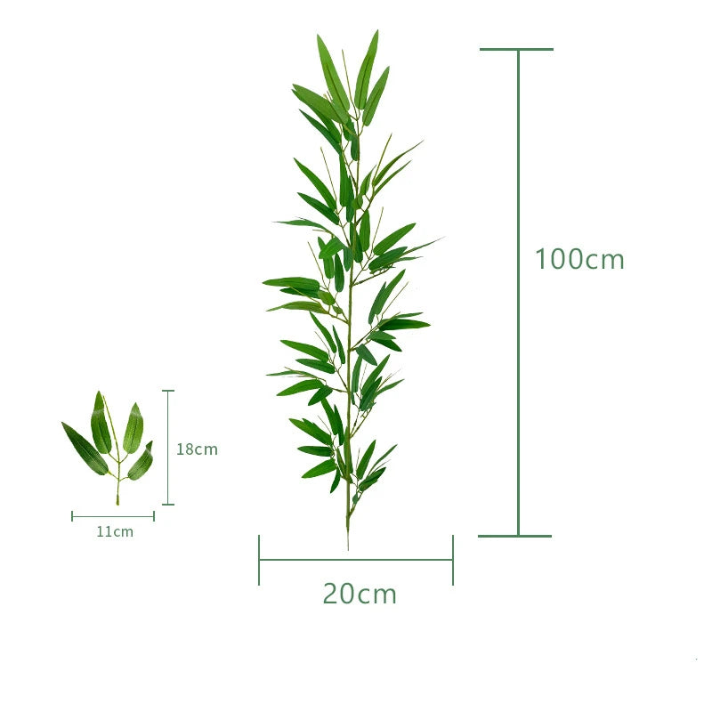 Artificial Bamboo Leaves