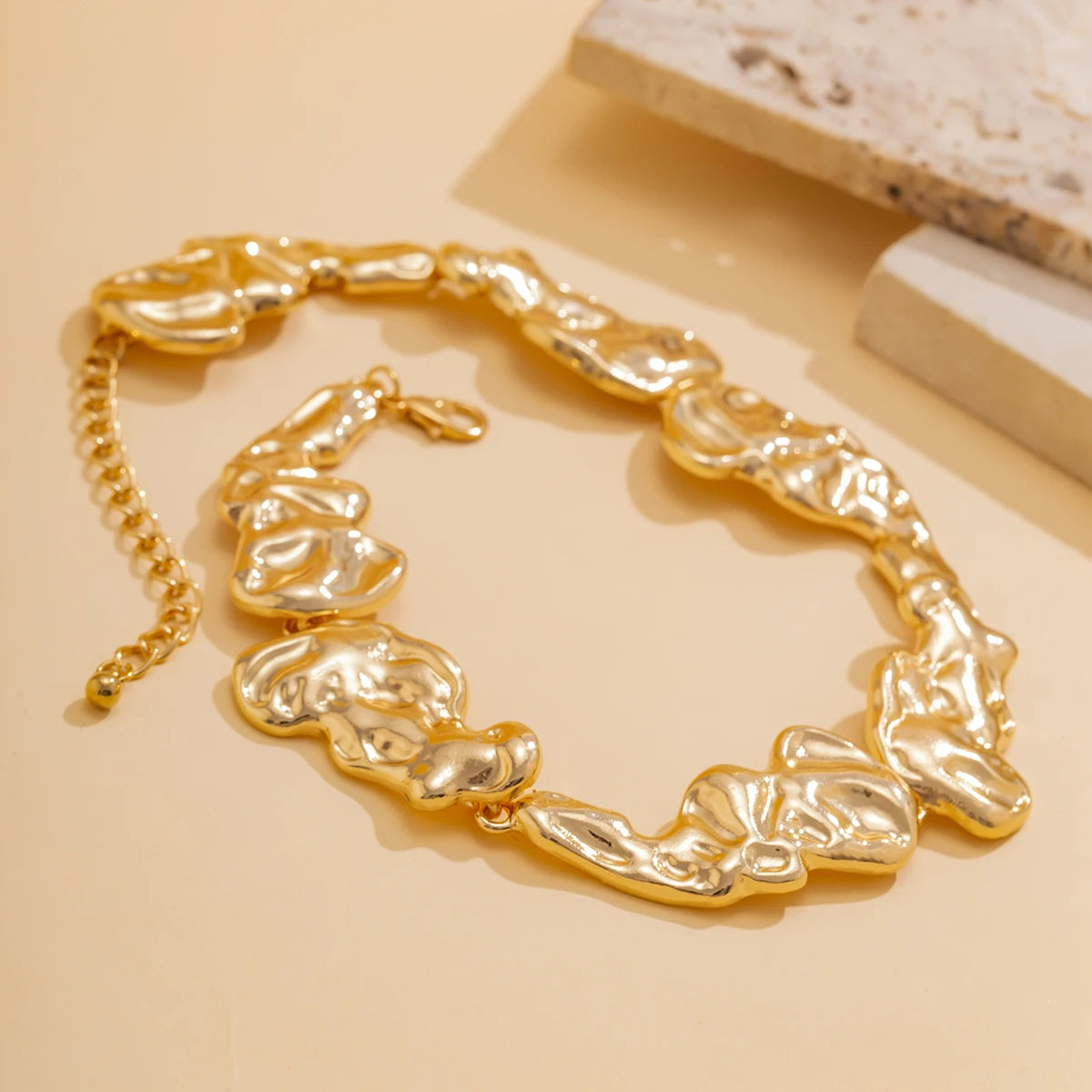 Uniquely Creative Irregular Heavy Metal Chain Jewelry