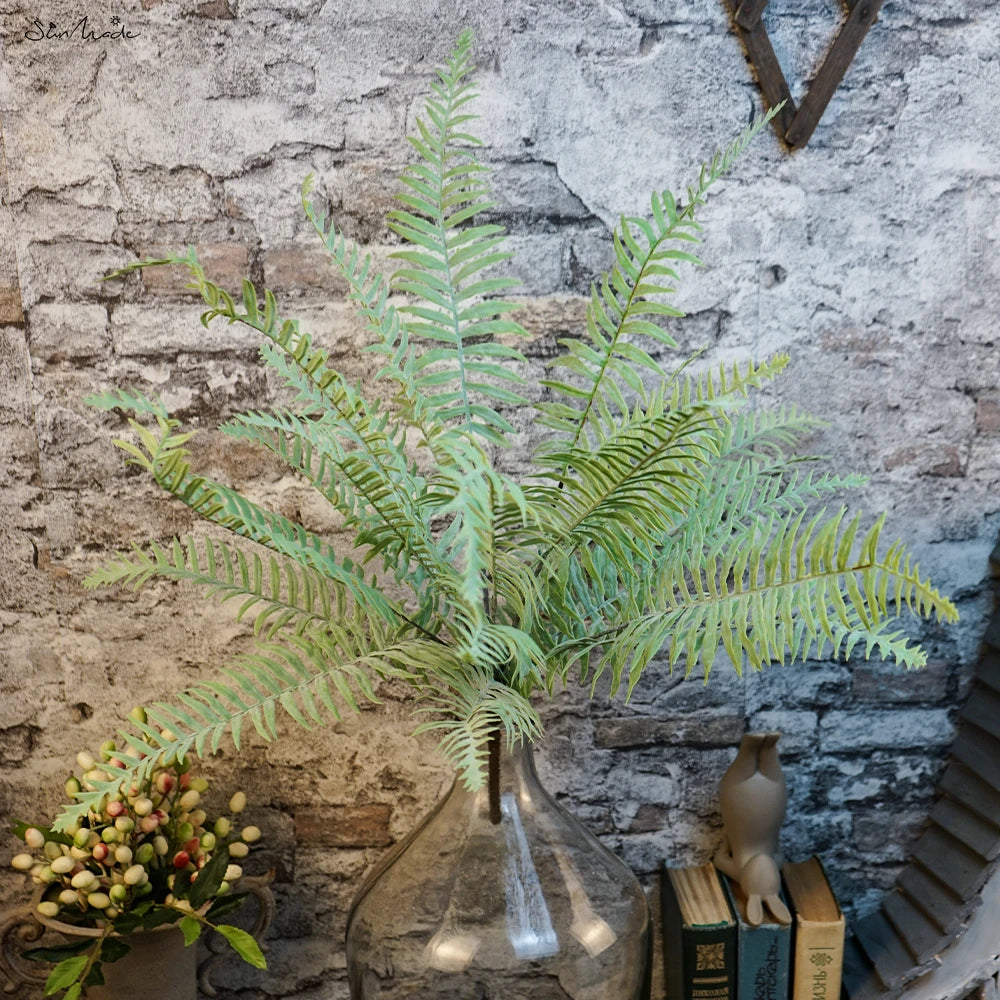 High-End Nordic Artificial Persian Fern Leaves