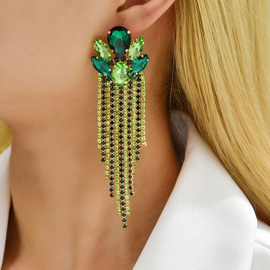 Elegant Long Tassel Earrings