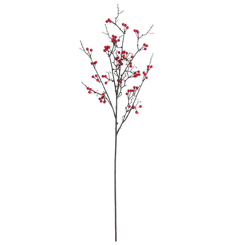 Artificial Winter Green Fruit Branch