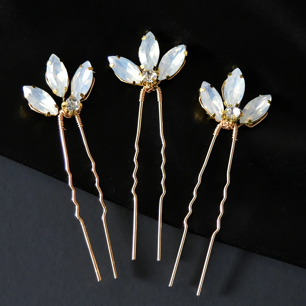 Crystal Bridal Tiara Hairpins