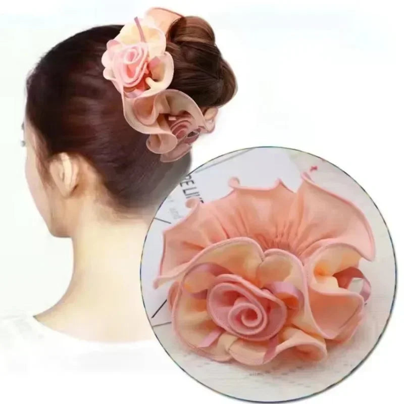 Flower Scrunchies