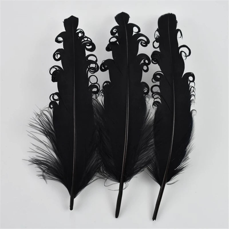 20Pcs/Pcs Black Feathers