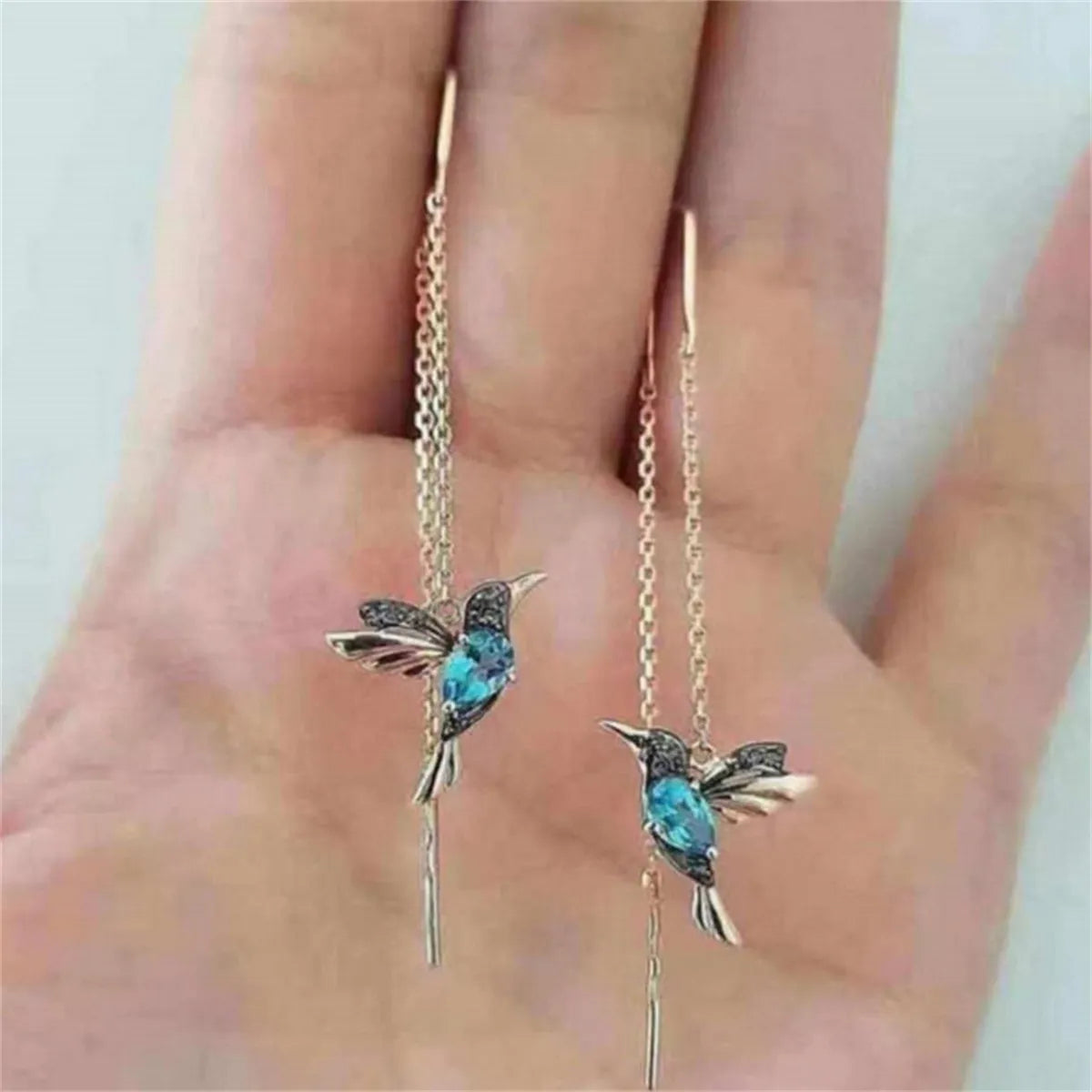 Trendy Little Bird Drop Earrings