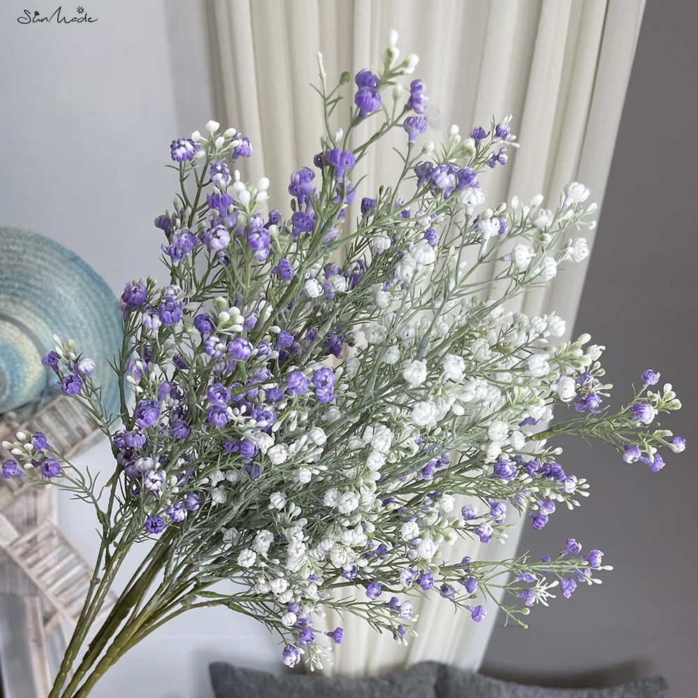 3-Fork Artificial Baby's Breath Flowers