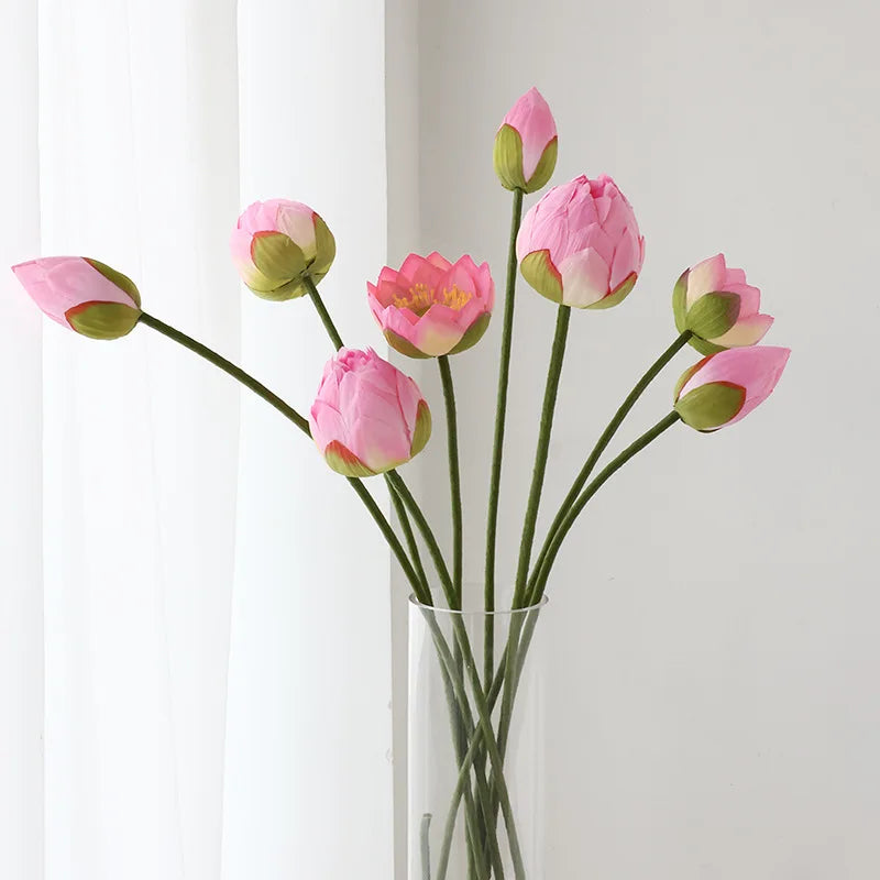 75cm Artificial Lotus Flowers