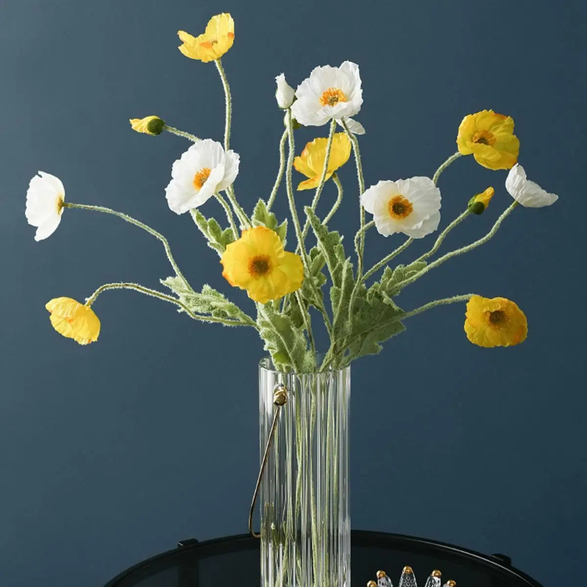 Pretty Artificial Poppy Flowers