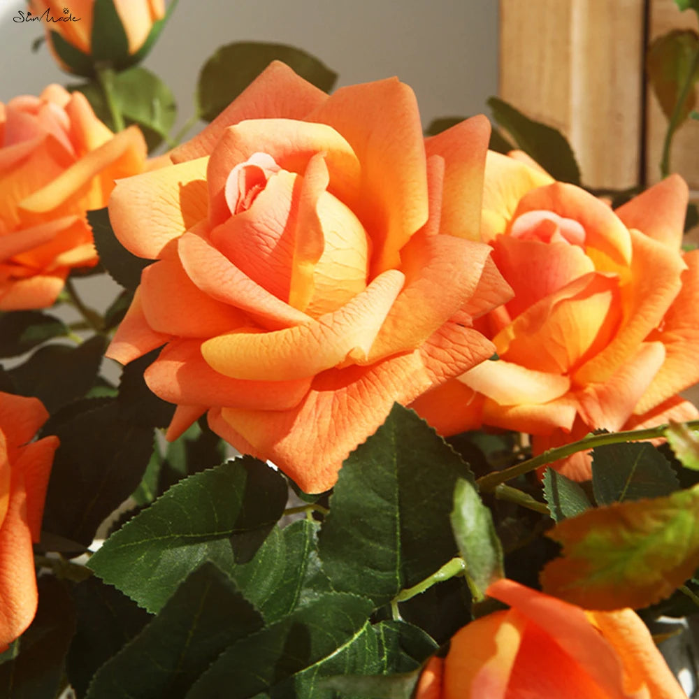 Luxury Real Touch Artificial Roses