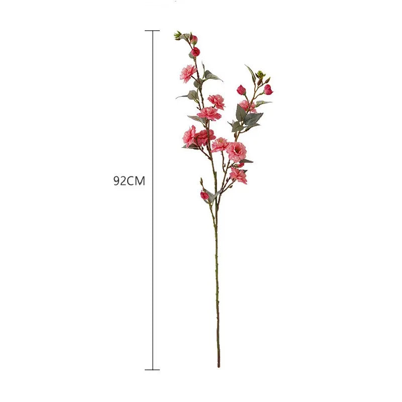 Long Simulation Camellia Blossom Branch