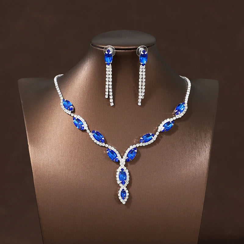 Exquisite and Elegant Wedding Necklace & Earring Sets