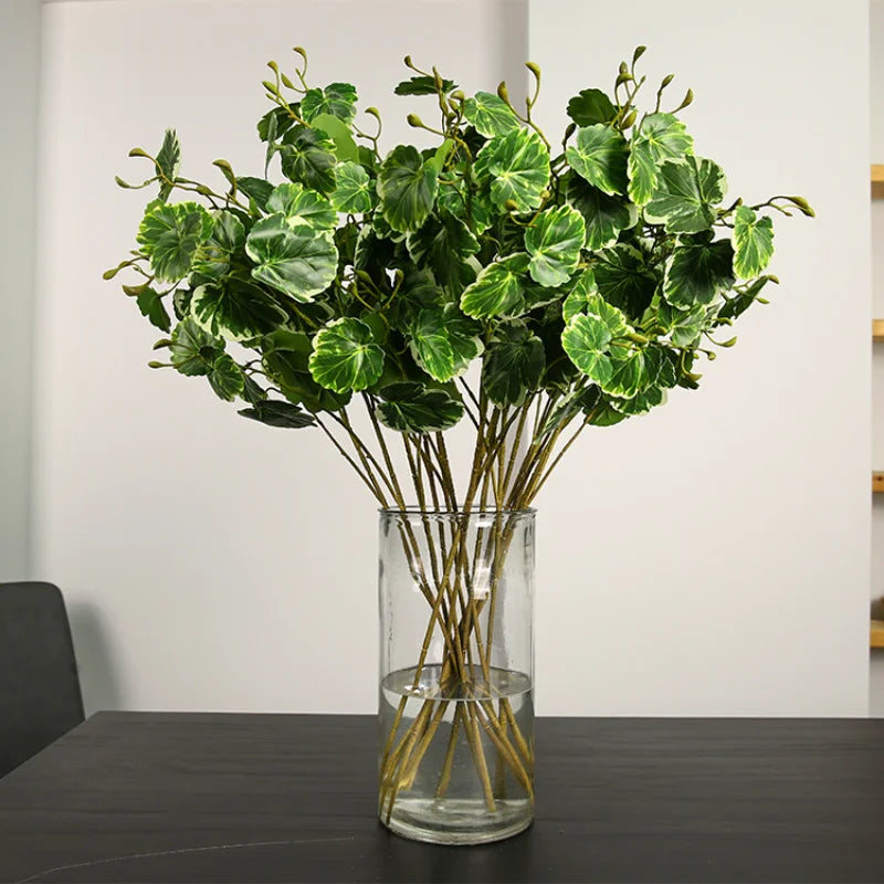 27.5" Artificial Begonia Greenery Stems