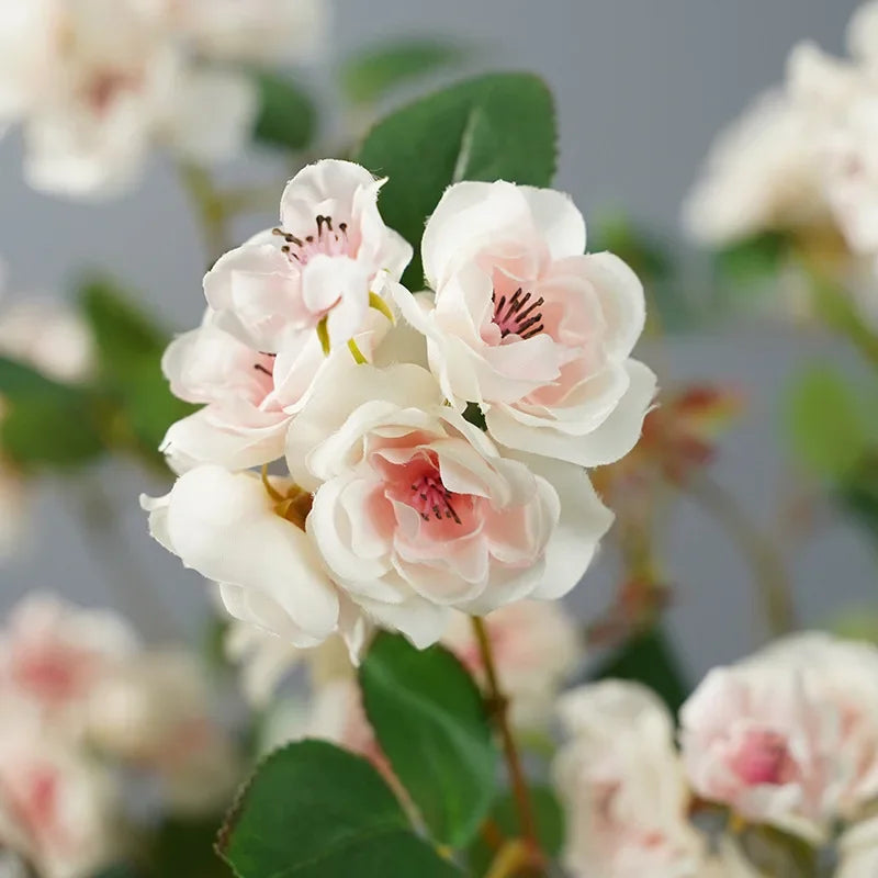 Realistic Artificial Apple Flower Branch