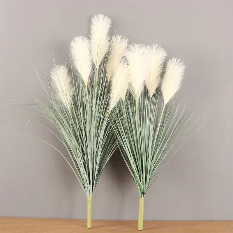 Simulation Reed Grass Flowers