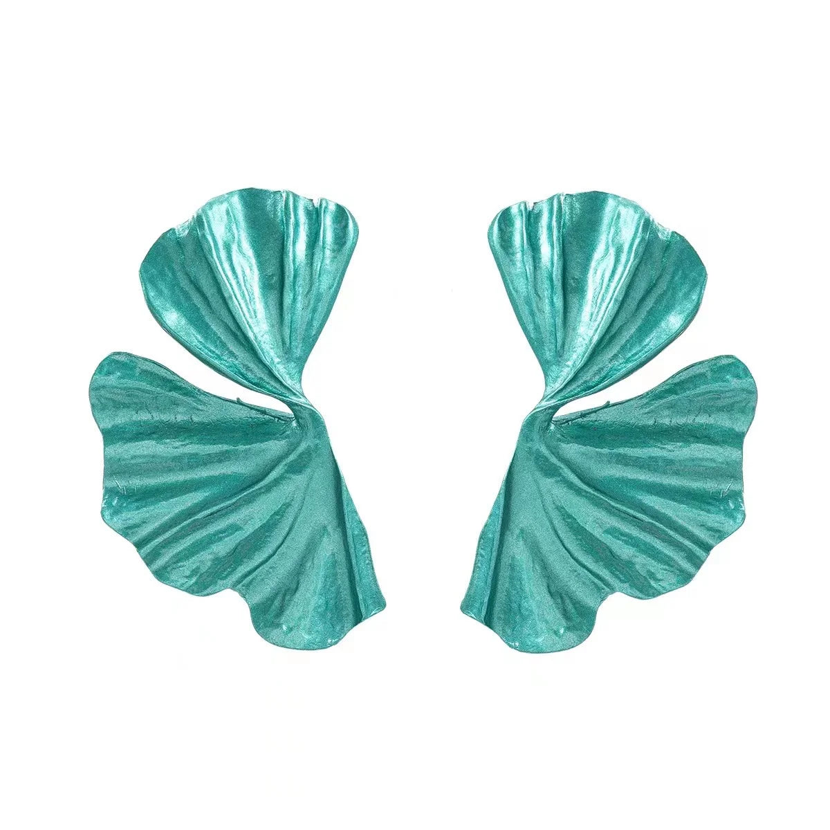 Irregular Exotic Flower Earrings