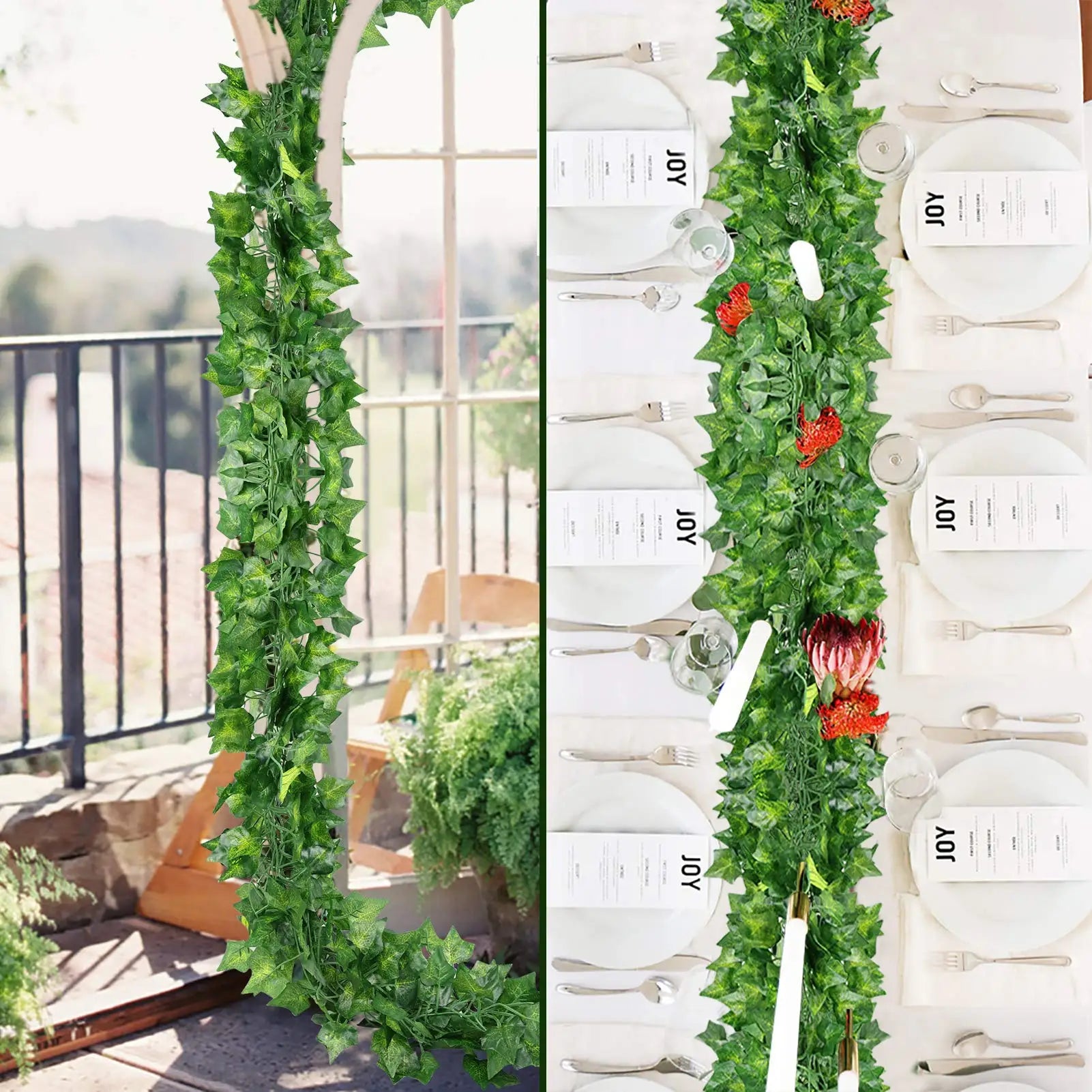 12pcs Wholesale Artificial Ivy Vine