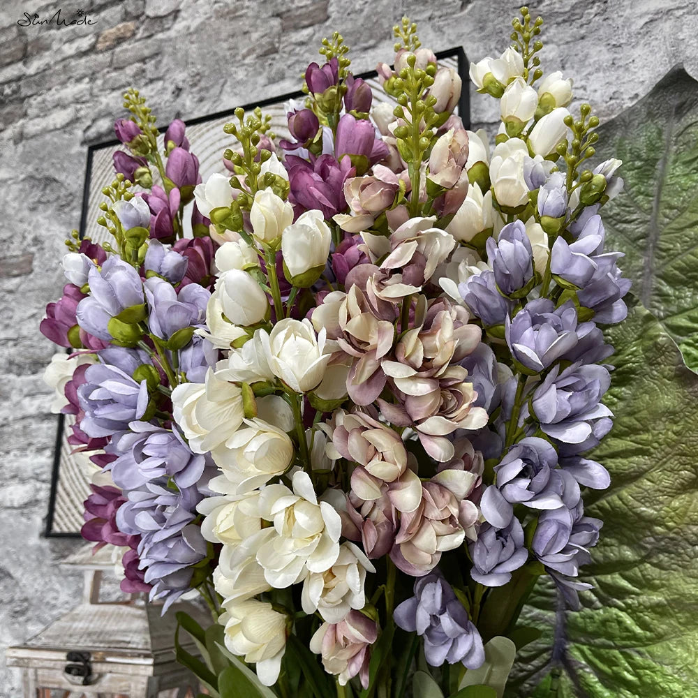 Gorgeous Silk Bell Hyacinth Branch Flowers