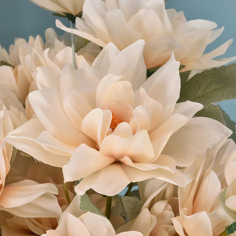 Silk Peony Flowers