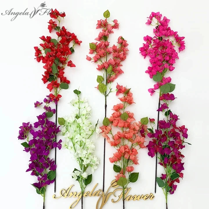 1PC Artificial Bougainvillea Flower Branch