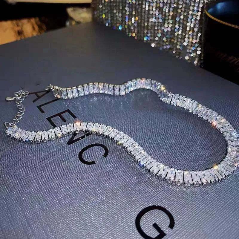 Luxury Zircon Choker Necklaces