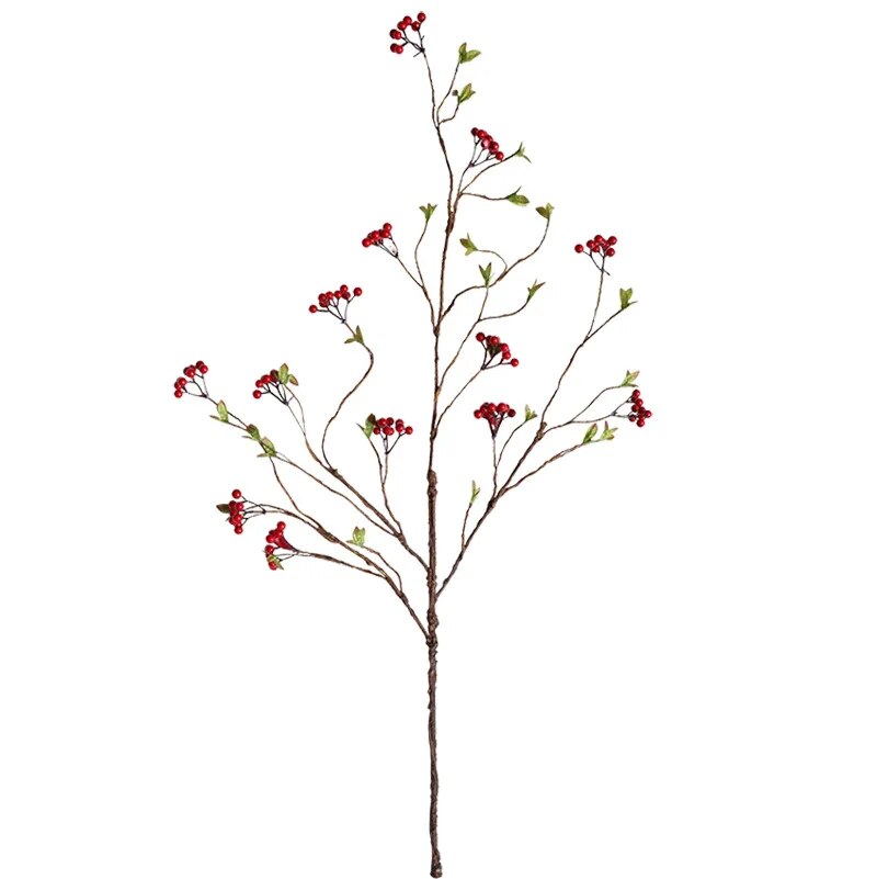 Artificial Flower Berries Branch