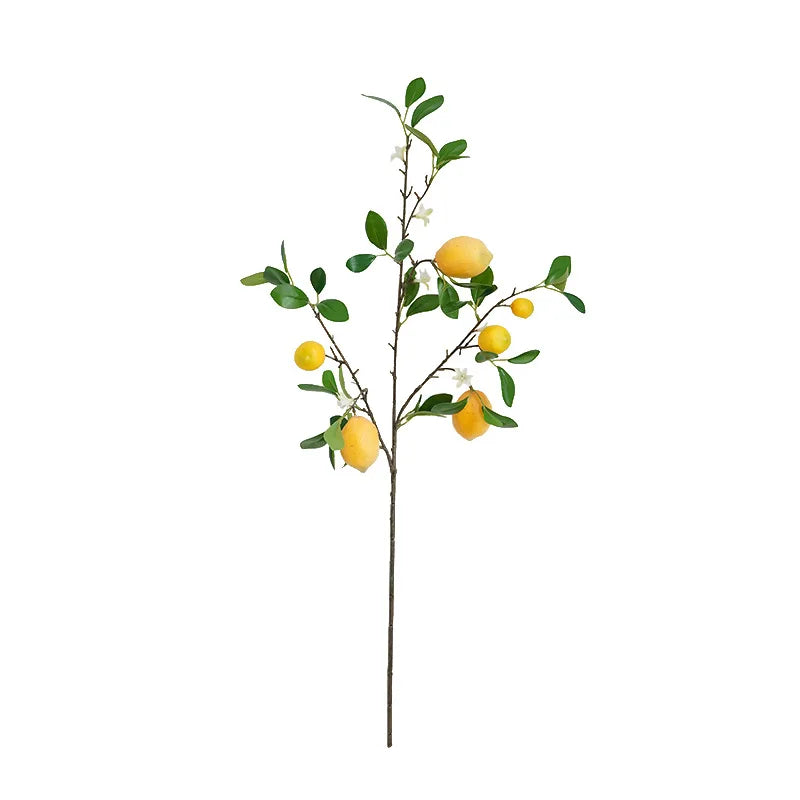 Artificial Lemon Branch