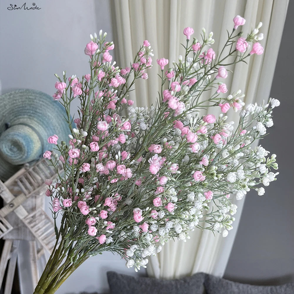 3-Fork Artificial Baby's Breath Flowers