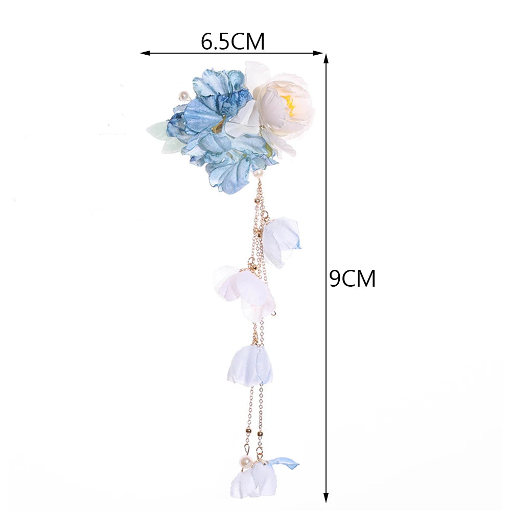 Simulation Flower Hair Clip