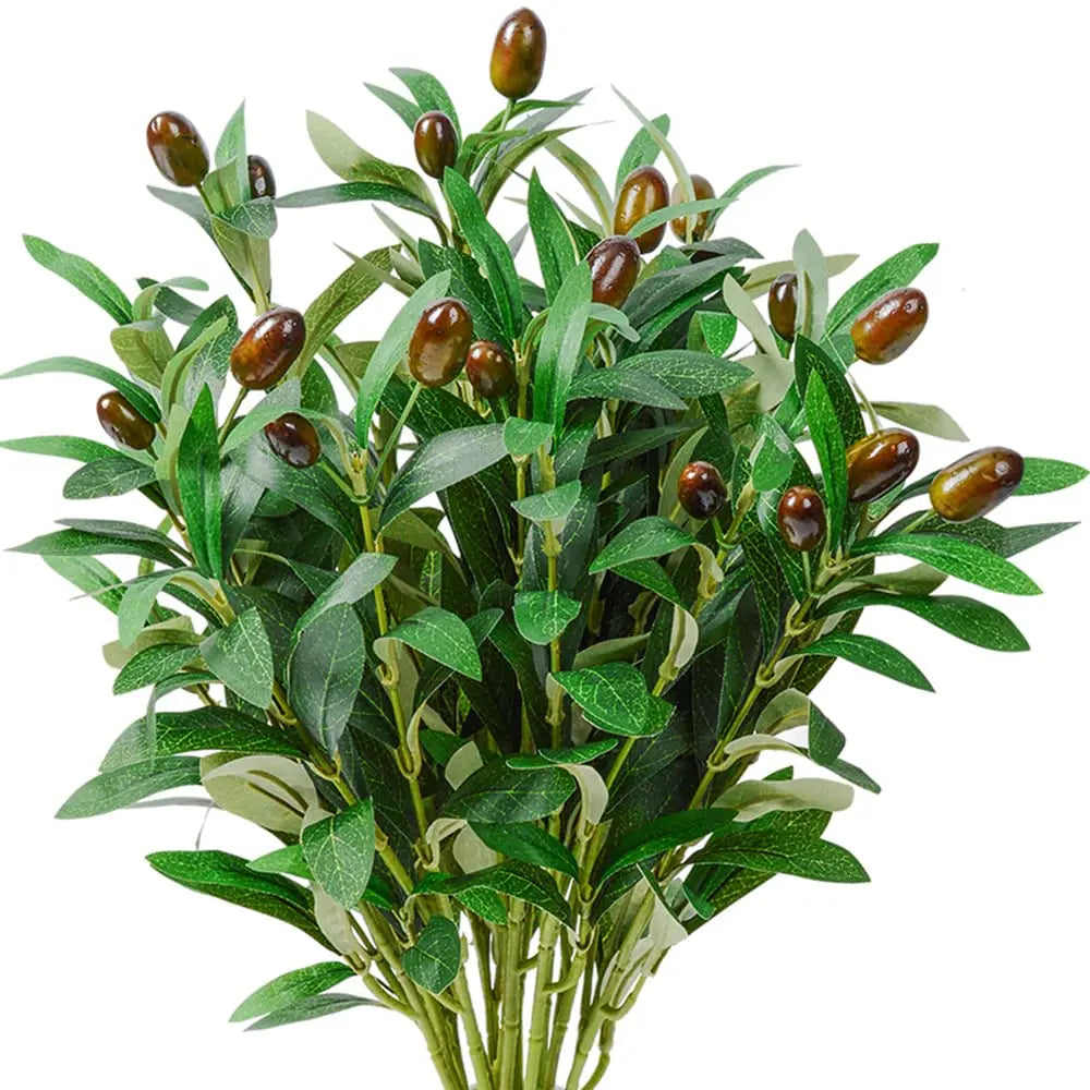 1/3pcs Artificial Olive Branch