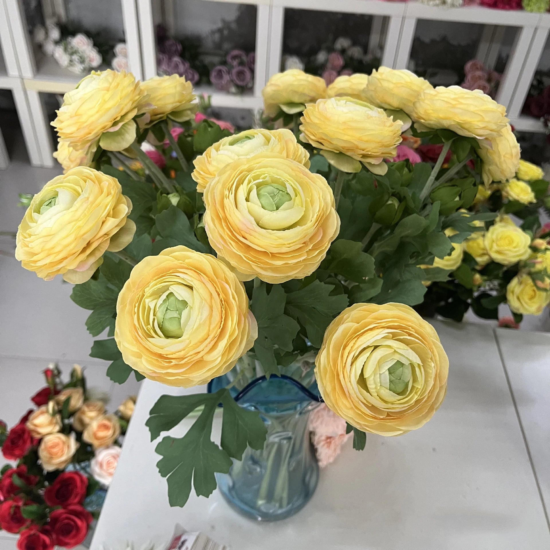 Artificial Buttercup Flowers