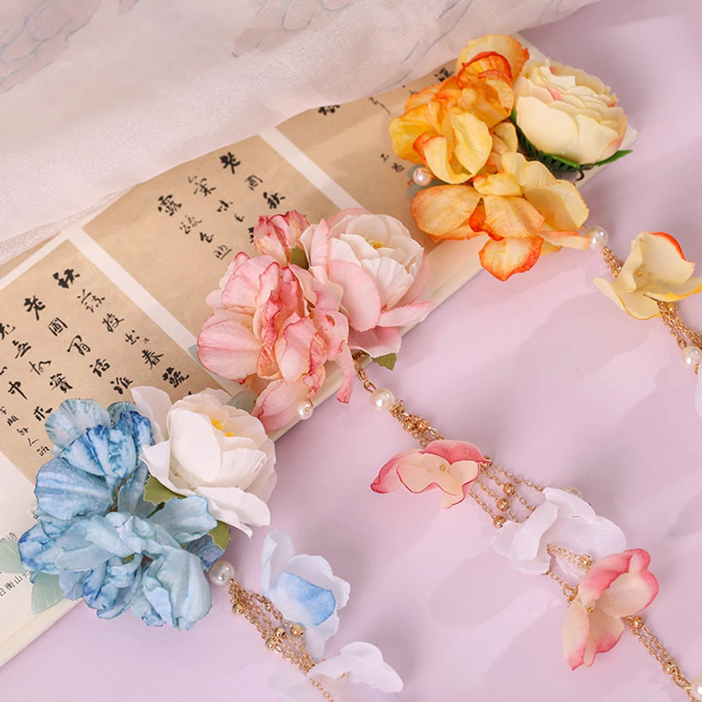 Simulation Flower Hair Clip