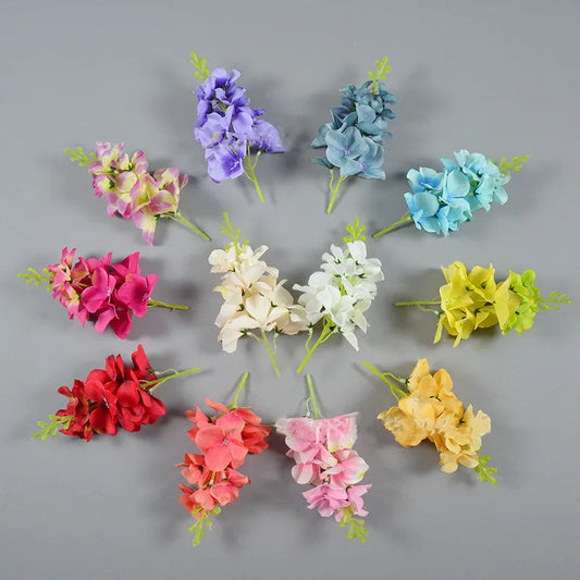 50pcs Silk Artificial Hyacinth Flower Heads