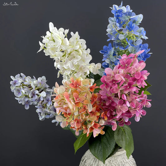 Luxury Real Touch Hydrangea Artificial Flowers