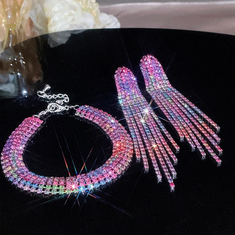 Luxury Crystal Jewelry Set