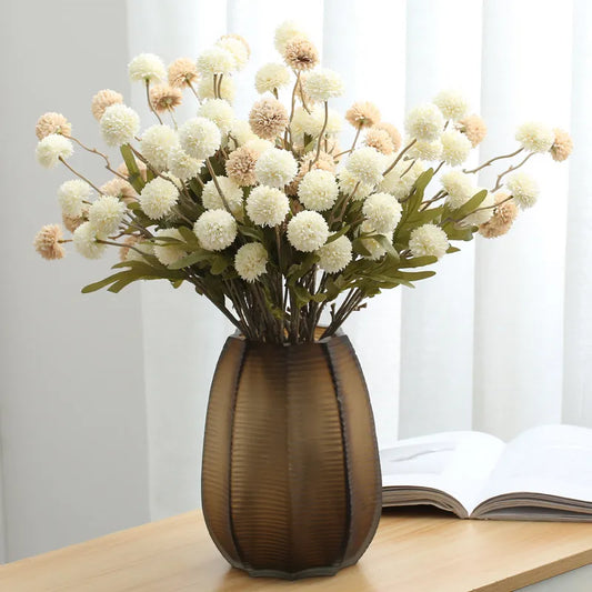 5 Heads Artificial Dandelion Puff Ball Flower