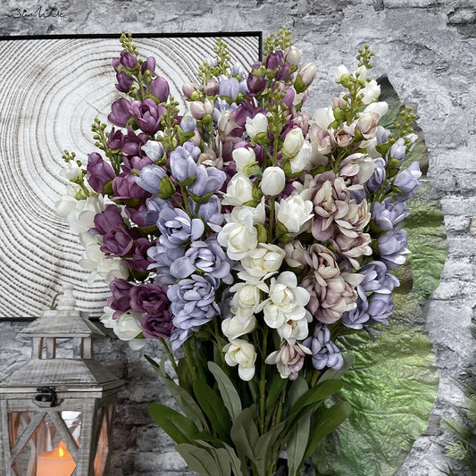 Gorgeous Silk Bell Hyacinth Branch Flowers