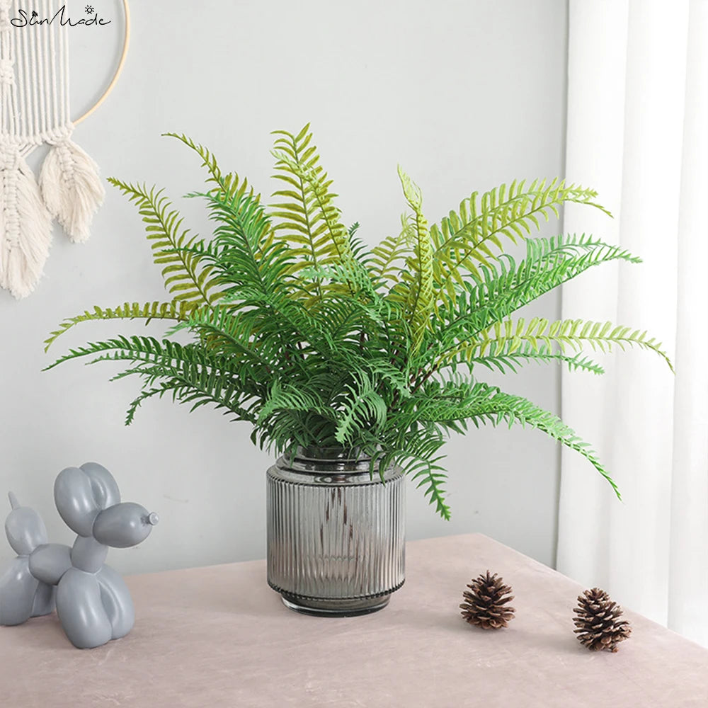 High-End Nordic Artificial Persian Fern Leaves