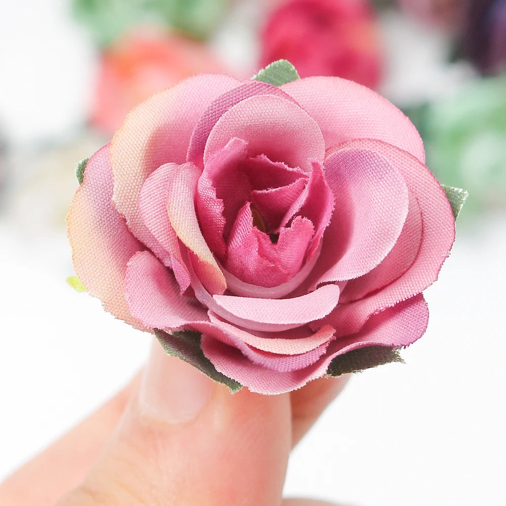 10/20/50Pcs Artificial Rose Flowers