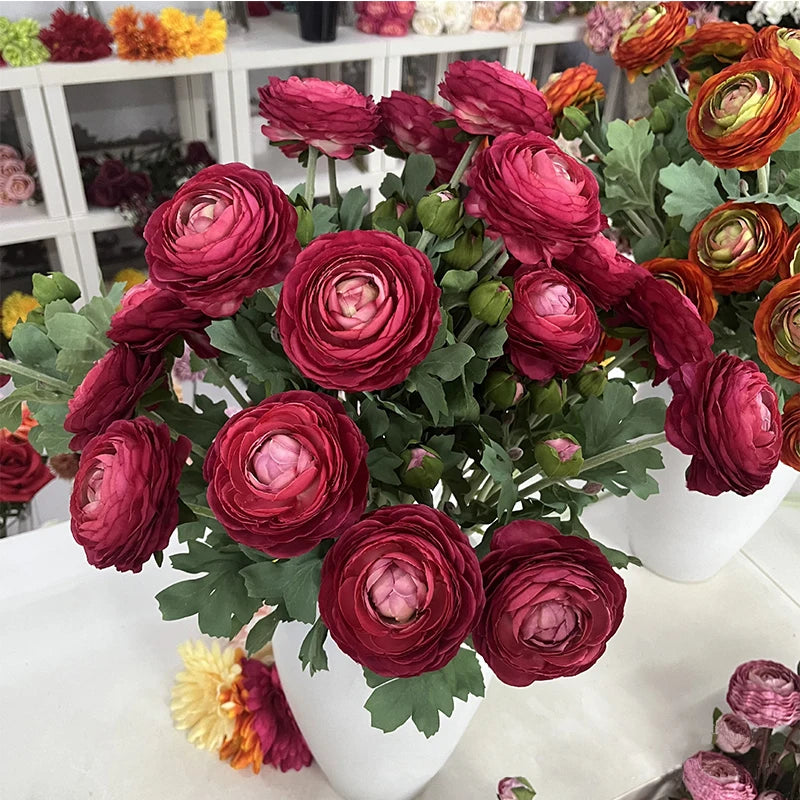 Artificial Buttercup Flowers