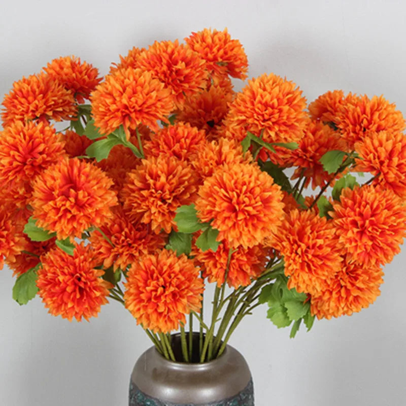 Artificial Orange Flowers