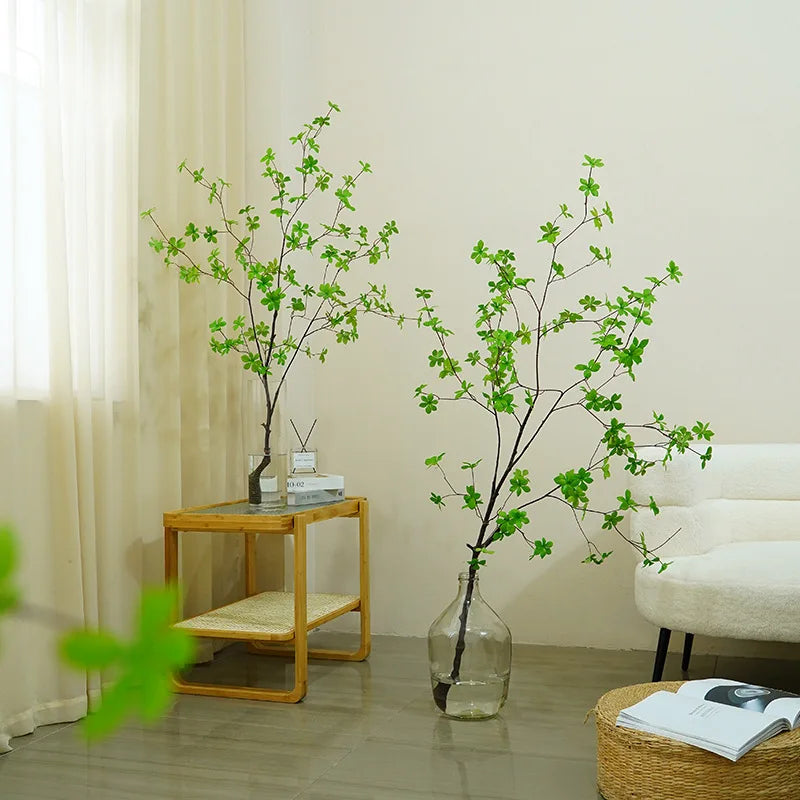 Artificial Green Leaf Branches