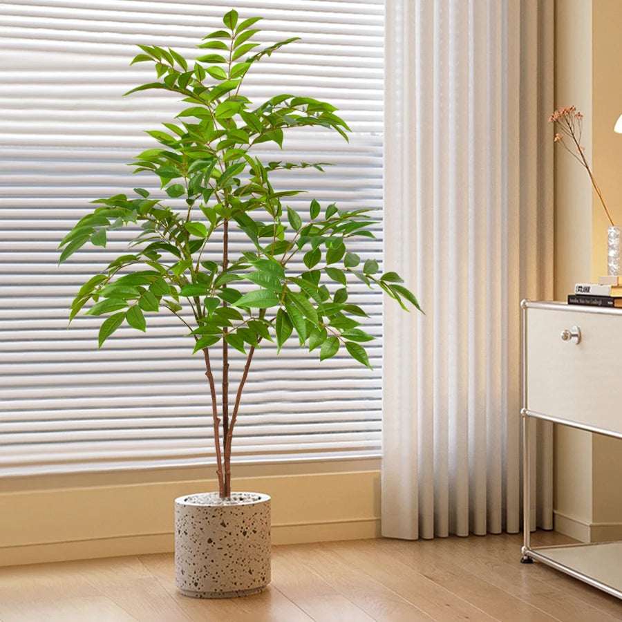 Large Artificial Ficus Tree Branch